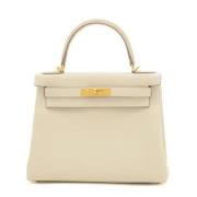 Hermès Vintage Pre-owned Laeder handvskor White, Dam