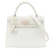 Hermès Vintage Pre-owned Laeder handvskor White, Dam