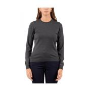 Gran Sasso Crew Neck Tröja Gray, Dam