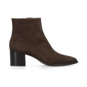 Julie Dee Brun Mocka Ankelboots Brown, Dam