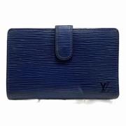 Louis Vuitton Vintage Pre-owned Laeder plnbcker Blue, Dam