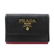 Prada Vintage Pre-owned Laeder plnbcker Black, Dam