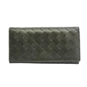 Bottega Veneta Vintage Pre-owned Laeder plnbcker Black, Dam