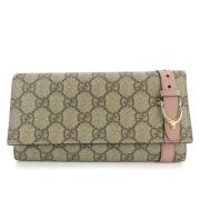 Gucci Vintage Pre-owned Canvas plnbcker Brown, Dam