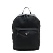 Prada Vintage Pre-owned Tyg prada-vskor Black, Dam