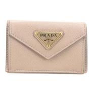 Prada Vintage Pre-owned Laeder plnbcker Beige, Dam