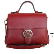 Gucci Vintage Pre-owned Laeder gucci-vskor Red, Dam