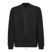 Dell'oglio Svart Cardigan Sweater Aw24 Black, Herr