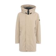 Peuterey Beige Parka Aw24 för män Beige, Herr