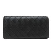 Bottega Veneta Vintage Pre-owned Laeder plnbcker Black, Dam