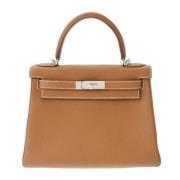 Hermès Vintage Pre-owned Laeder handvskor Brown, Dam