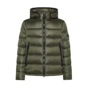 Peuterey Grön Ripstop Nylon Dunjacka Green, Herr