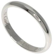 Cartier Vintage Pre-owned Platina ringar Gray, Dam