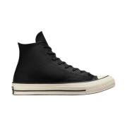 Converse Vintage Chuck 70 Hi Läder Sneakers Black, Herr