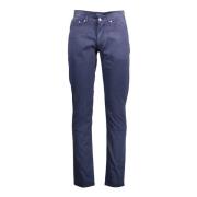 Gant Blå Bomull Jeans Byxa Blue, Herr