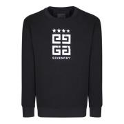 Givenchy Svart Sweatshirt med Logotyp Black, Herr