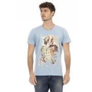 Trussardi Kortärmad Rund Hals T-shirt Blue, Herr