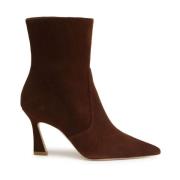 Stuart Weitzman Bruna ankelboots för kvinnor Brown, Dam