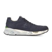 Premiata Blå Sneakers för Män Aw24 Blue, Herr