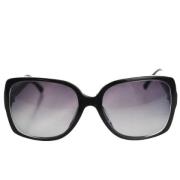 Chanel Vintage Pre-owned Plast solglasgon Black, Dam