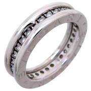 Bvlgari Vintage Pre-owned Silver ringar Gray, Dam