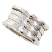 Bvlgari Vintage Pre-owned Silver ringar Gray, Dam