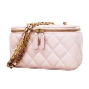 Chanel Vintage Pre-owned Laeder chanel-vskor Pink, Dam