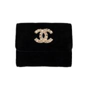 Chanel Vintage Pre-owned Laeder plnbcker Black, Dam