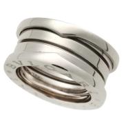 Bvlgari Vintage Pre-owned Silver ringar Gray, Dam