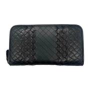 Bottega Veneta Vintage Pre-owned Laeder plnbcker Black, Herr