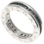 Bvlgari Vintage Pre-owned Silver ringar Gray, Dam