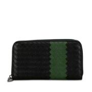 Bottega Veneta Vintage Pre-owned Laeder plnbcker Black, Dam