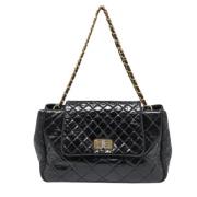 Chanel Vintage Pre-owned Laeder chanel-vskor Black, Dam