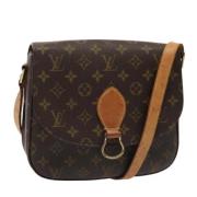 Louis Vuitton Vintage Pre-owned Canvas louis-vuitton-vskor Brown, Dam