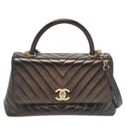 Chanel Vintage Pre-owned Laeder handvskor Black, Dam