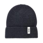 Drole de Monsieur Grå Merinoull Beanie Mössa Gray, Herr