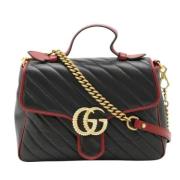 Gucci Vintage Pre-owned Laeder gucci-vskor Black, Dam