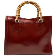 Gucci Vintage Pre-owned Laeder gucci-vskor Red, Dam