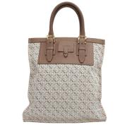 Loewe Pre-owned Pre-owned Canvas handvskor Beige, Dam