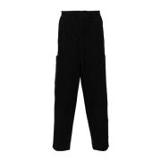 Kenzo Smal Randig Tapered Byxor Black, Herr