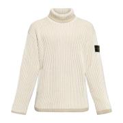 Stone Island Ull turtleneck Beige, Herr