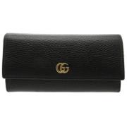 Gucci Vintage Pre-owned Laeder plnbcker Black, Dam