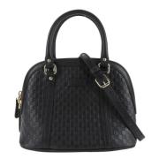 Gucci Vintage Pre-owned Laeder gucci-vskor Black, Dam