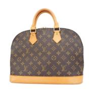 Louis Vuitton Vintage Pre-owned Canvas louis-vuitton-vskor Brown, Dam