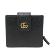 Gucci Vintage Pre-owned Laeder plnbcker Black, Unisex