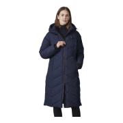 Junge Quiltad Jacka Modern Fit Navy Blue, Dam