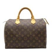 Louis Vuitton Vintage Pre-owned Canvas louis-vuitton-vskor Brown, Dam