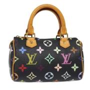 Louis Vuitton Vintage Pre-owned Canvas handvskor Black, Dam