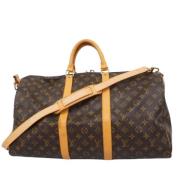 Louis Vuitton Vintage Pre-owned Canvas louis-vuitton-vskor Brown, Dam