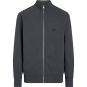 Calvin Klein Bomull Zip Tröja Gray, Herr